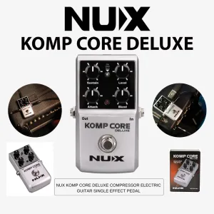 NUX Komp Core Deluxe Analog Compressor Guitar Pedal