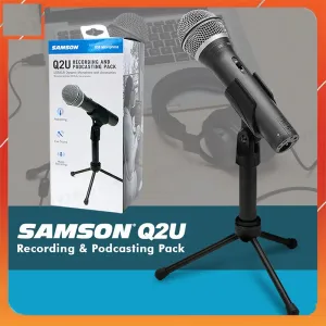 SAMSON Q2U USB/XLR Recording & Podcasting Pack