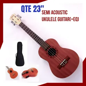 QTE 26 Tenor Electro Acoustic (3 Way Eq) Ukulele