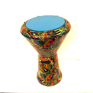 Generic DARBUKA / DOUMBEK DRUM Multicolor 8.5 Size