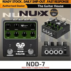 NUX NDD-7 Tape Echo Delay Guitar Pedal