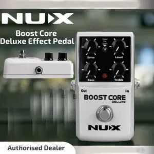 Nux Boost Core Deluxe Guitar Booster Pedal Clean Drive Spark