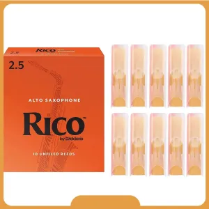 D'Addario Rico Alto Saxophone Reeds - 3 (10-pack)