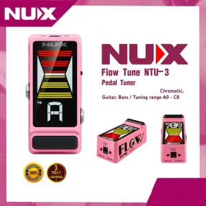 NUX NTU-3 Flow Tune Chromatic Guitar Bass Pedal Tuner