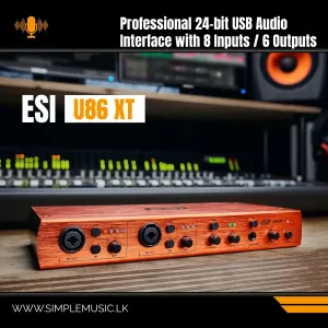 ESI U86 XT Professional 24-bit USB Recording Interface