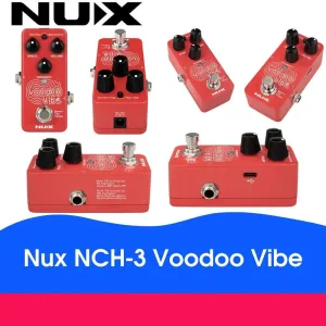 NUX Voodoo Vibe Mini Uni-vibe Guitar Effects Pedal