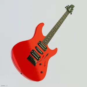 Yamaha RGX121Z Black/Red Electric Guitar