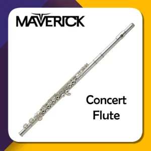 Maverick Silver Nickel Plated C Closed Hole Concert Flute