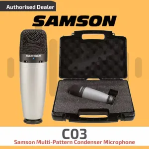Samson C03 Large-Diaphragm Cardioid Studio Condenser
