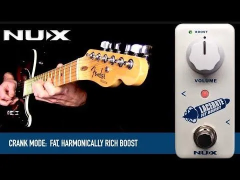 NUX LACERATE FET Boost Pedal - White - image 3