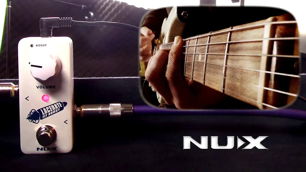 NUX LACERATE FET Boost Pedal - White - image 6