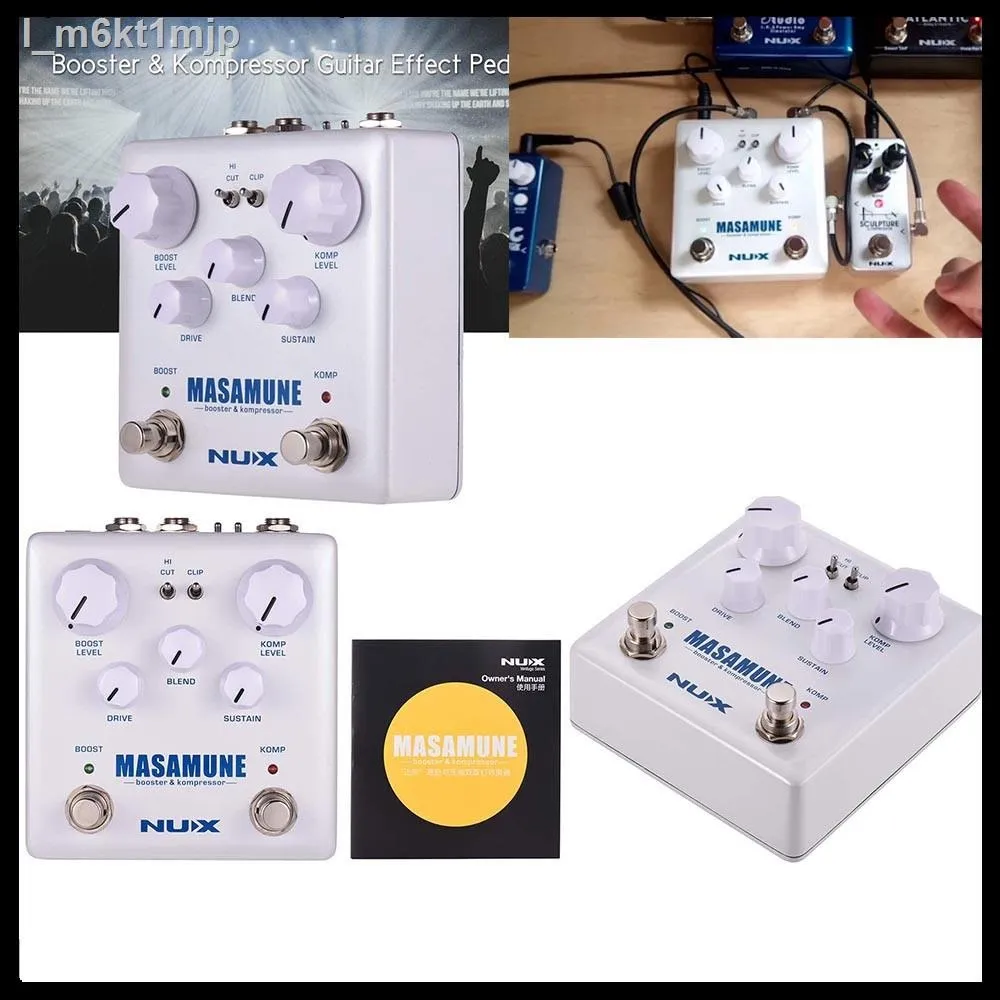 NUX NBK-5 MASAMUNE Booster & Compressor Stomp Box - image 3