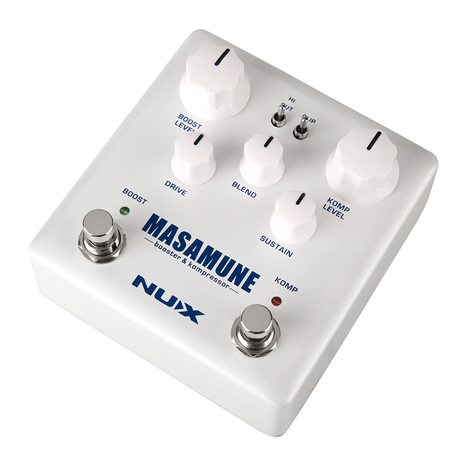 NUX NBK-5 MASAMUNE Booster & Compressor Stomp Box - image 4