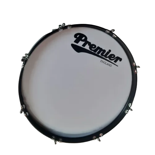 Premier 20x12 Marching Bass Drum White - image 4