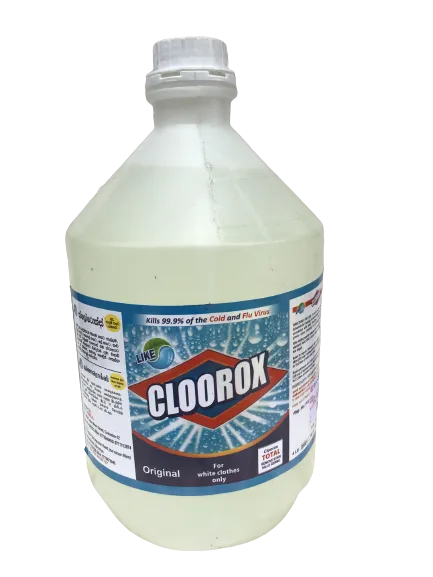 Generic Liquid Bleach 4 Liter, Kills 99.9% Germs