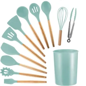 Generic Spatula Set Non Stick Silicone