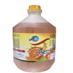 Skincare Handwash Liquid Soap Germ Protection (Orange, 4 Liter)
