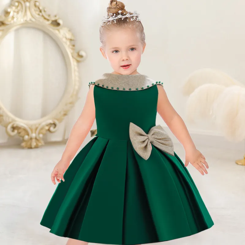Monline Store Party Casual Frock Dress For Girls 1-6 Years - image 1