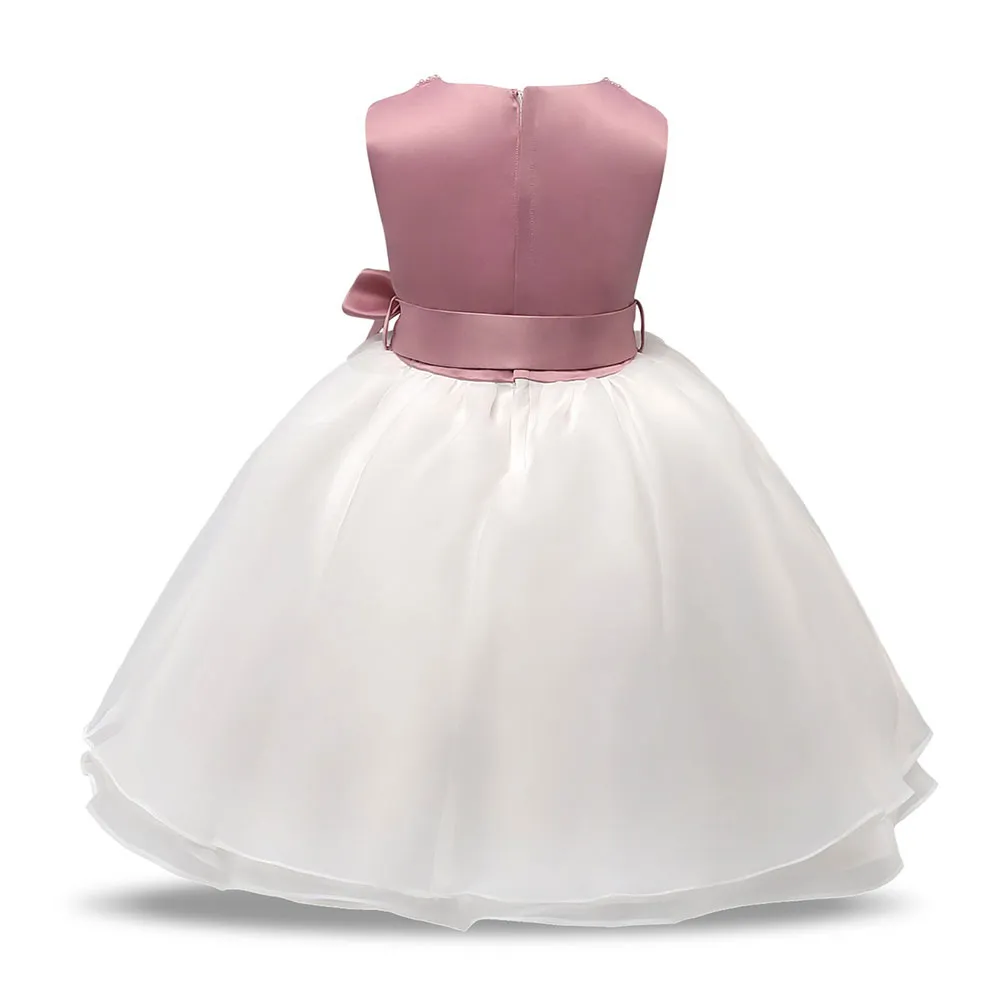 Generic Party Casual Frock Pink 1-8 Years - image 1