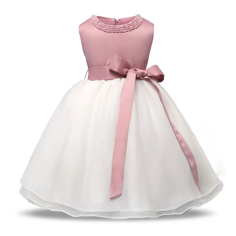 Generic Party Casual Frock Pink 1-8 Years - image 2