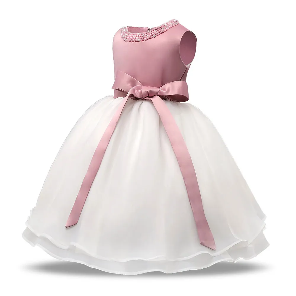 Generic Party Casual Frock Pink 1-8 Years - image 3