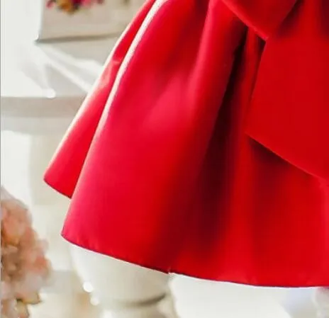 Monline Store Frock Dress Red 10Y Party Wedding Casual - image 5