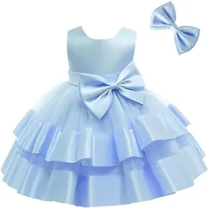 S H E E N S 2-6 Years Baby Girl Ruffle Lace Backless Pageant Dress