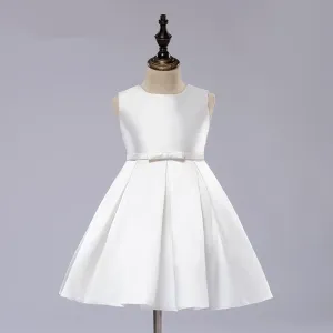 Generic Party Casual Frock Dress White 8Y