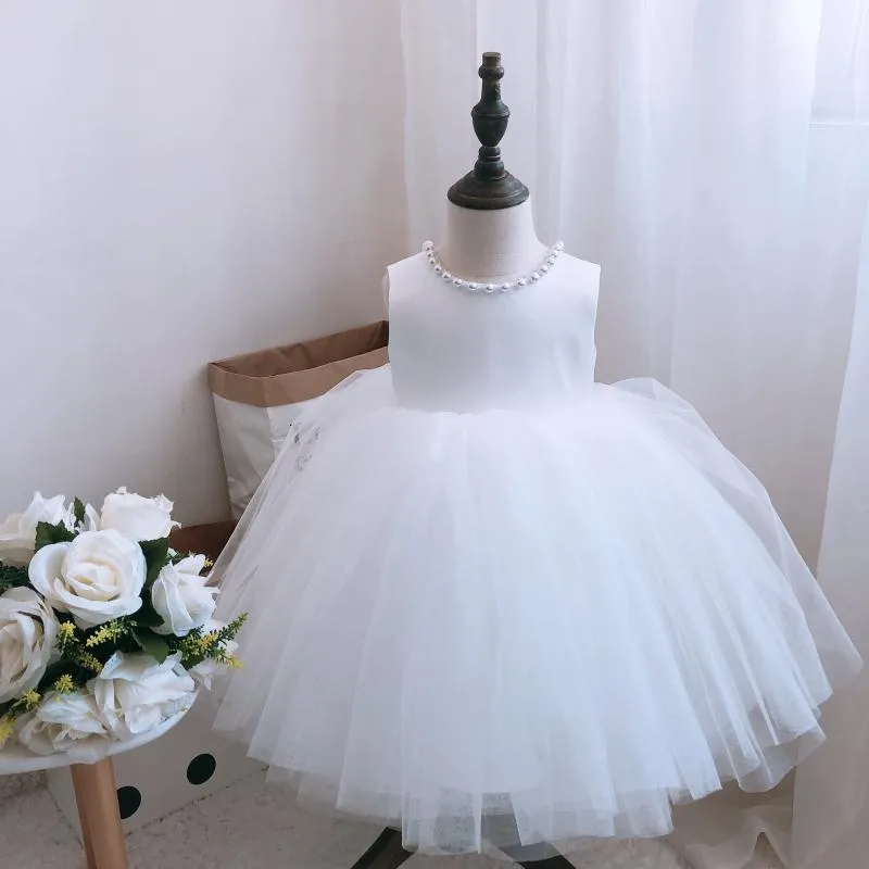 Monline Store Frock Dress White Party Wedding Casual for Girls - image 5