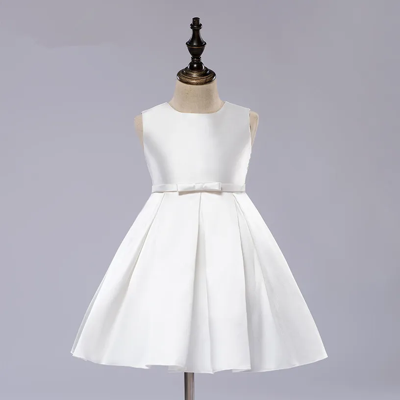 Generic Party Casual Frock Dress White 8Y - image 1