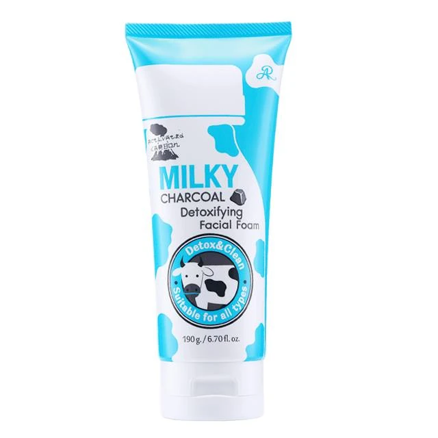 AR Milky Charcoal Detoxifying Facial Foam - image 4