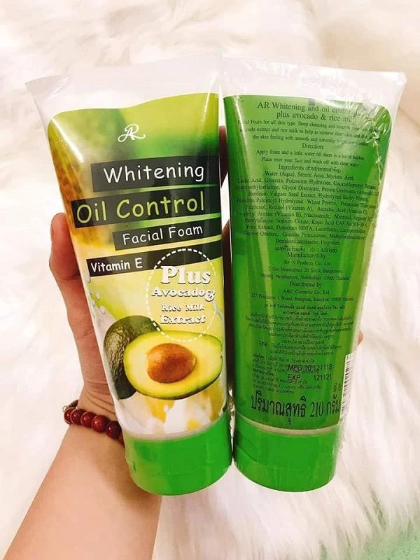 AR Oil Control VitaminE Avocado Rice Milk Face Wash - image 2