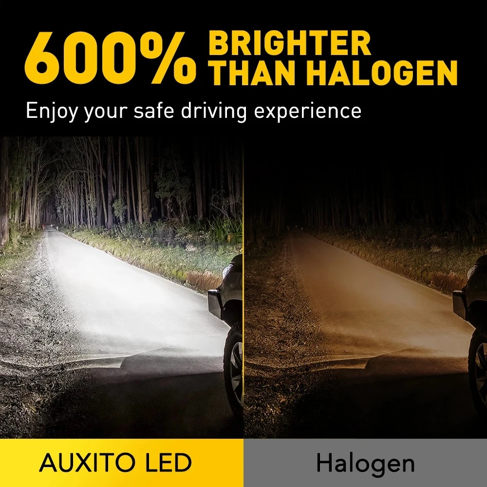 AUXITO 9005 HB3 H11 LED Nofan Headlight Bulb - image 7