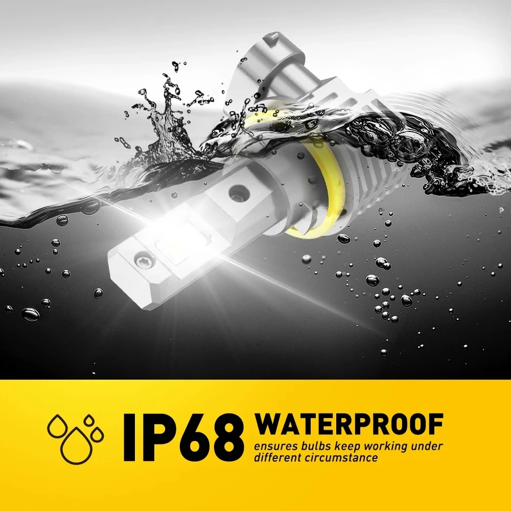 AUXITO 9005 HB3 H11 LED Nofan Headlight Bulb - image 9
