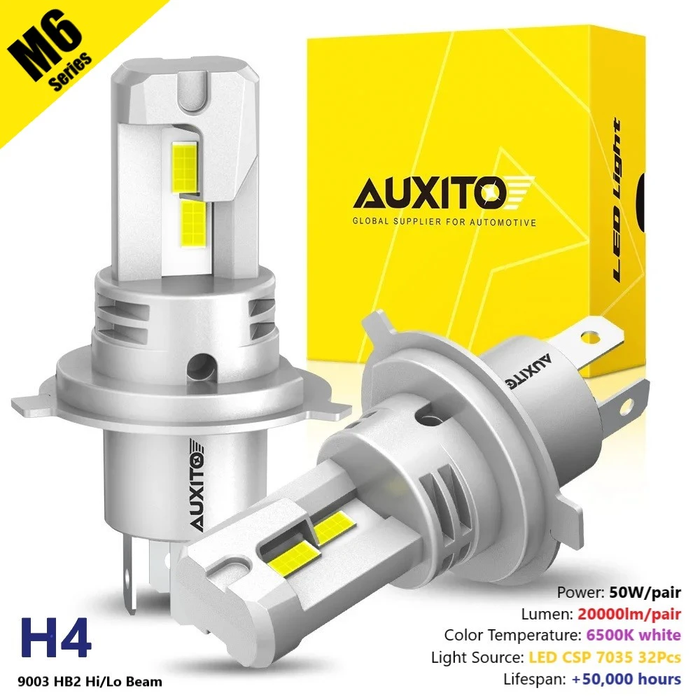 AUXITO H4 Hi/Lo Beam LED Headlight bulbs