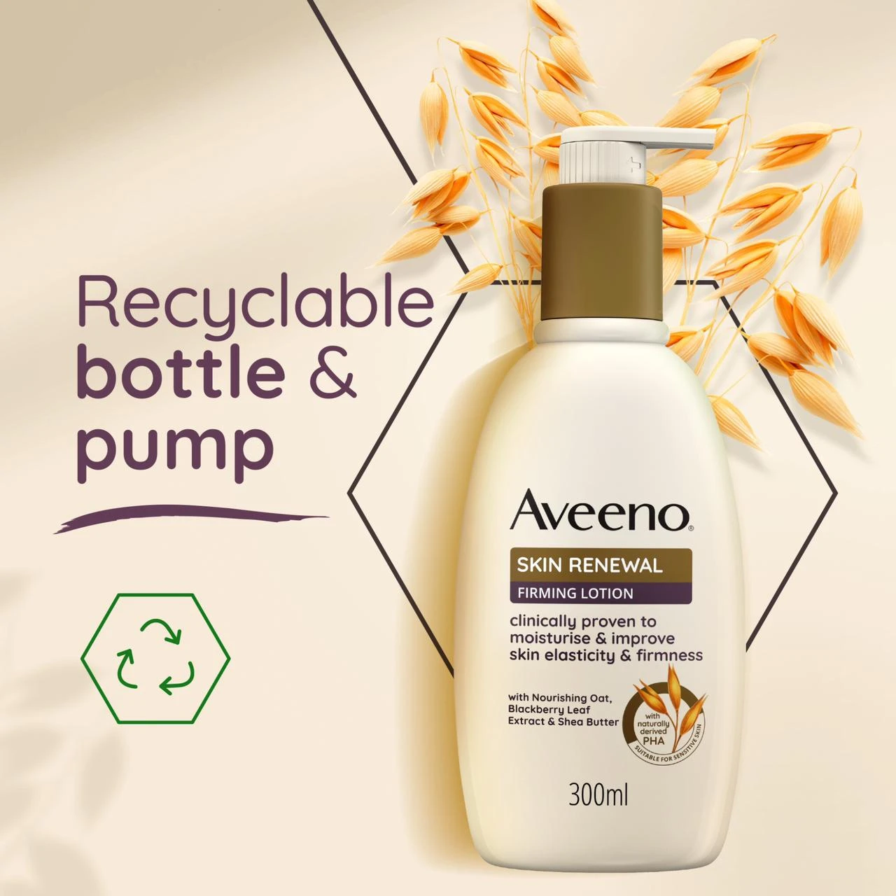 AVEENO Skin Renewal Firming Lotion 300 ml - image 2