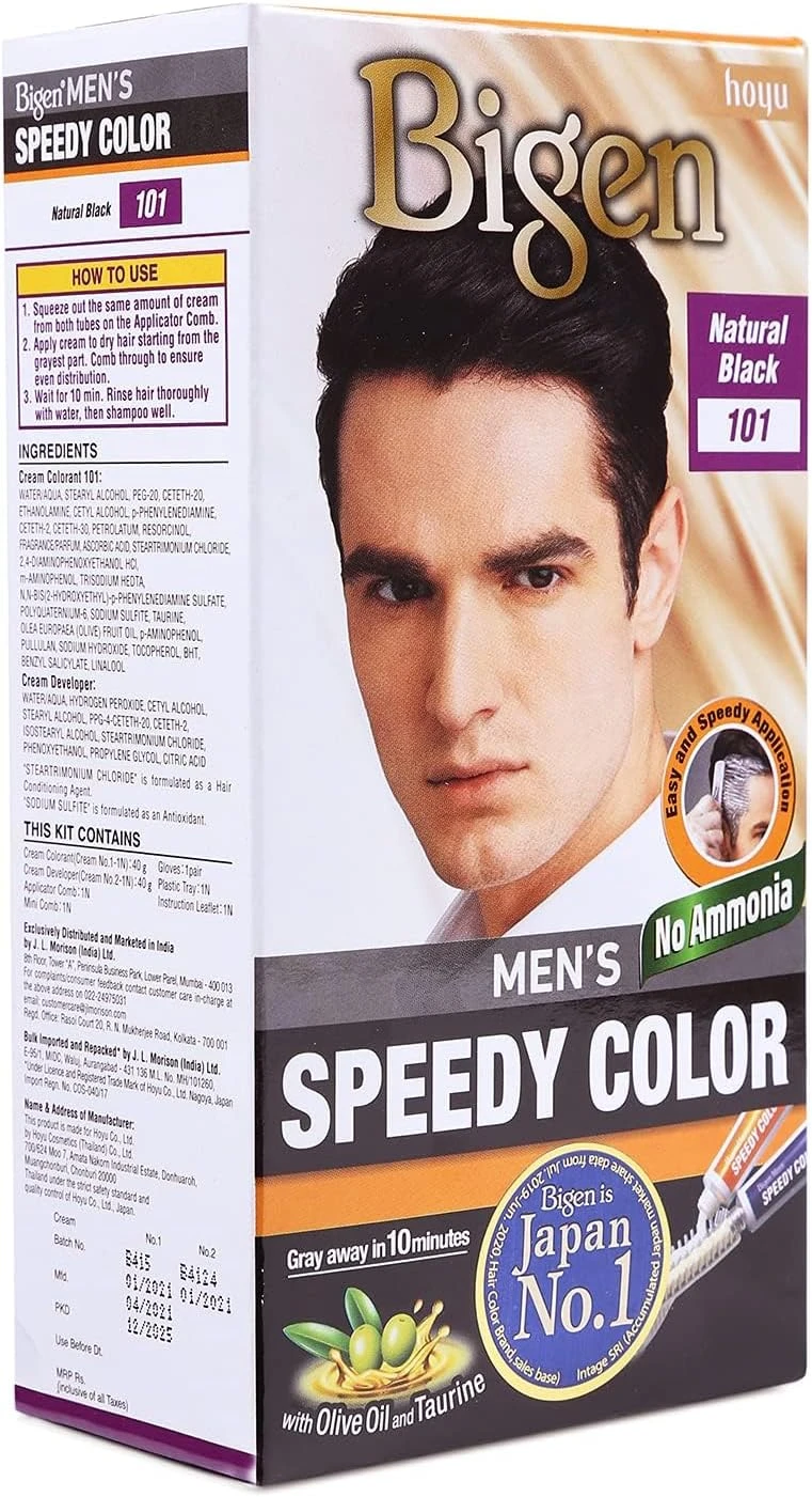 Bigen Speedy Hair Color Conditioner Natural Black 101 - image 2