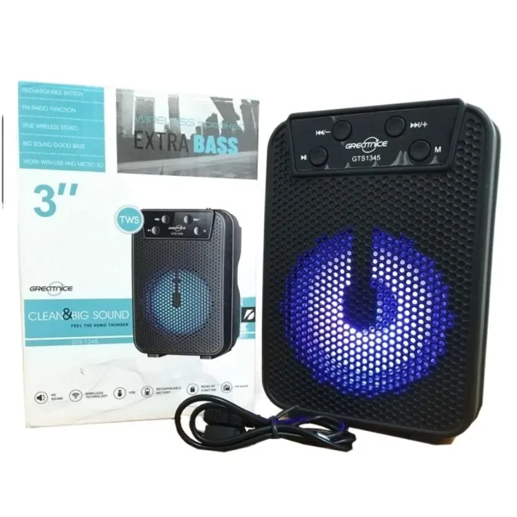 Generic Speaker Box Bluetooth FM USB 3 Inch - image 2