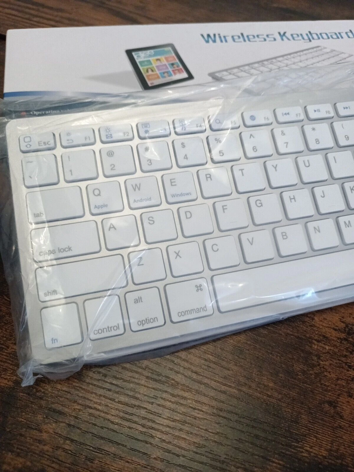 Generic BK3001BA Bluetooth Wireless Ultra Slim Portable Keyboard - image 3