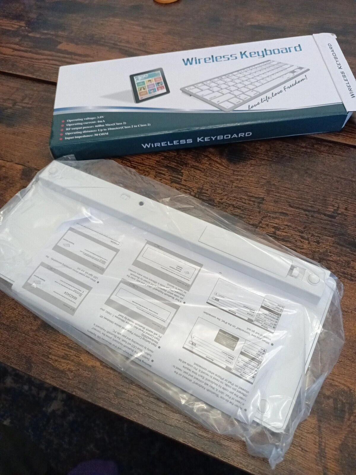 Generic BK3001BA Bluetooth Wireless Ultra Slim Portable Keyboard - image 4