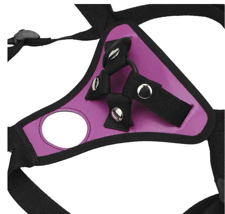 Generic Dildo Pants Double Dildo Harness Belt with Rings - image 2
