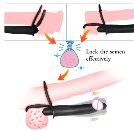 Generic Double Penetration Dildo Sex Toy for Couples - image 4