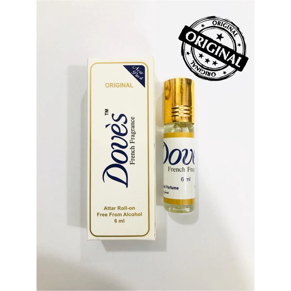 Dove French Fragrance Roll-On Perfume 6ml Attar - image 2