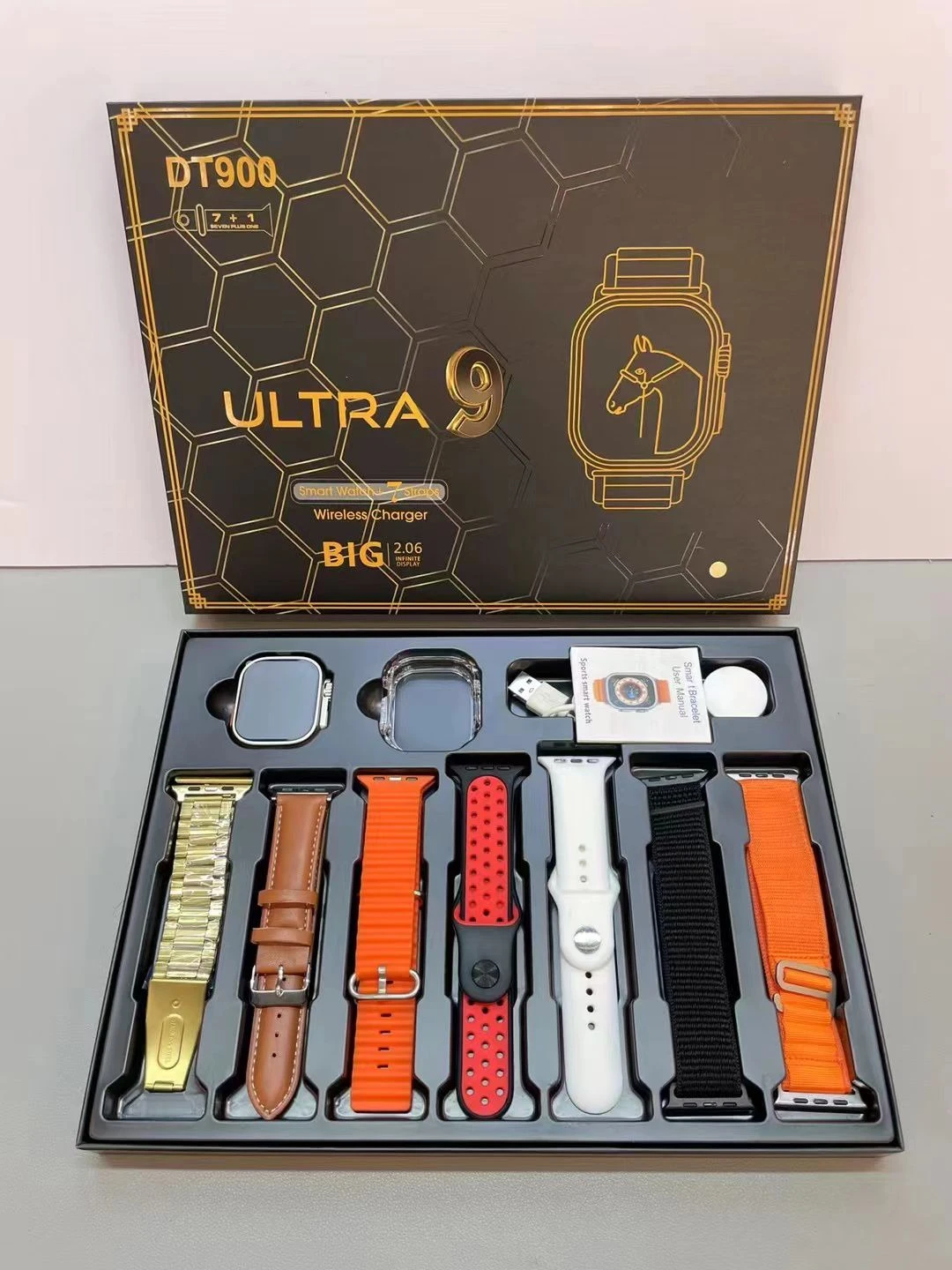 Generic DT900 Ultra Promax 7in1 Smart Watch + Case - image 2
