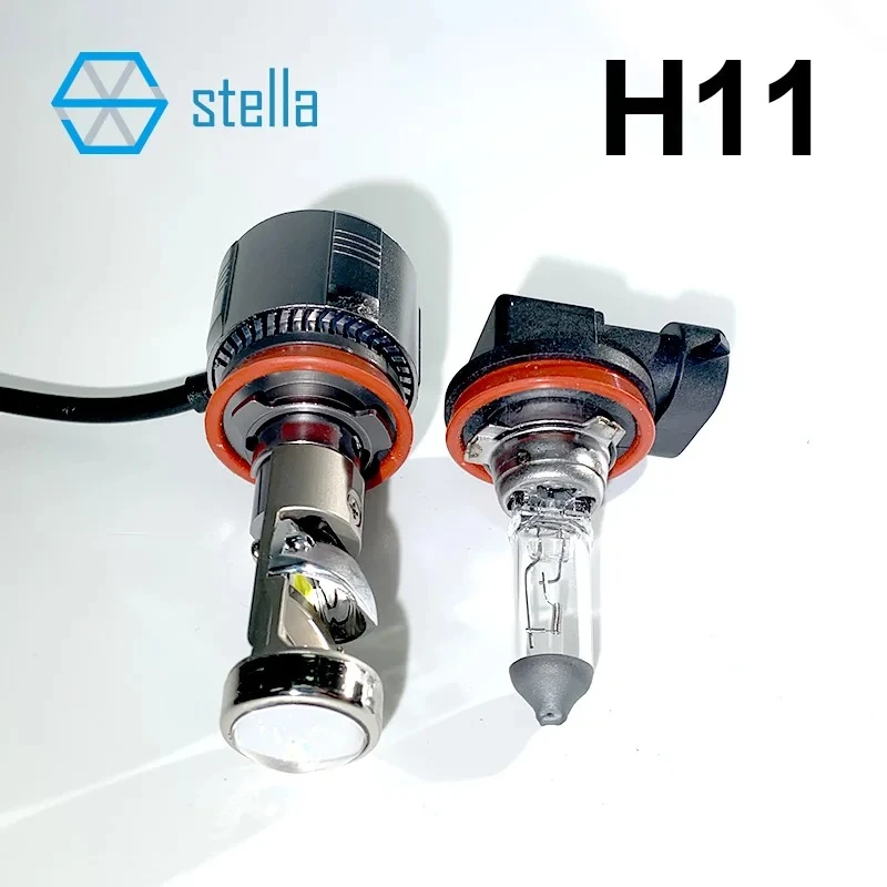 Stella H7 H11 Projector Lens LED Headlight Bulb - image 11