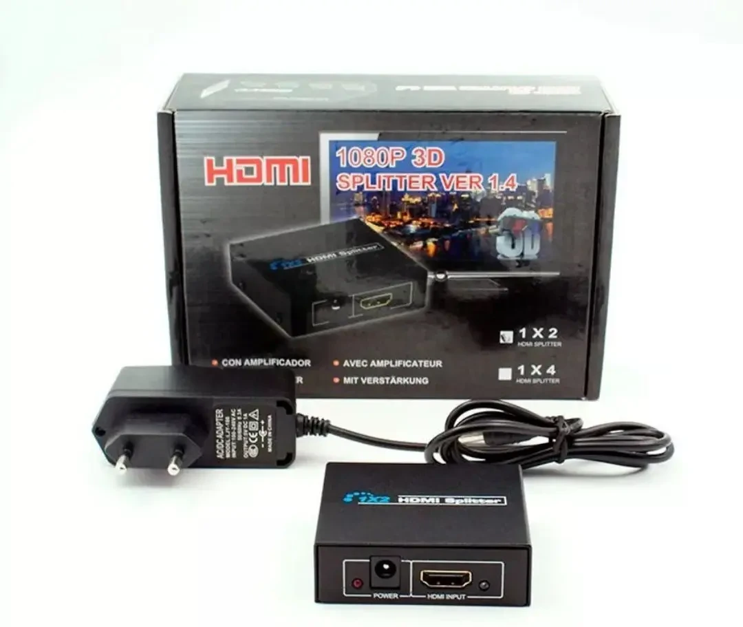 Generic HDMI Splitter 1 in 2 Out 1.4 3D HD Video - image 4