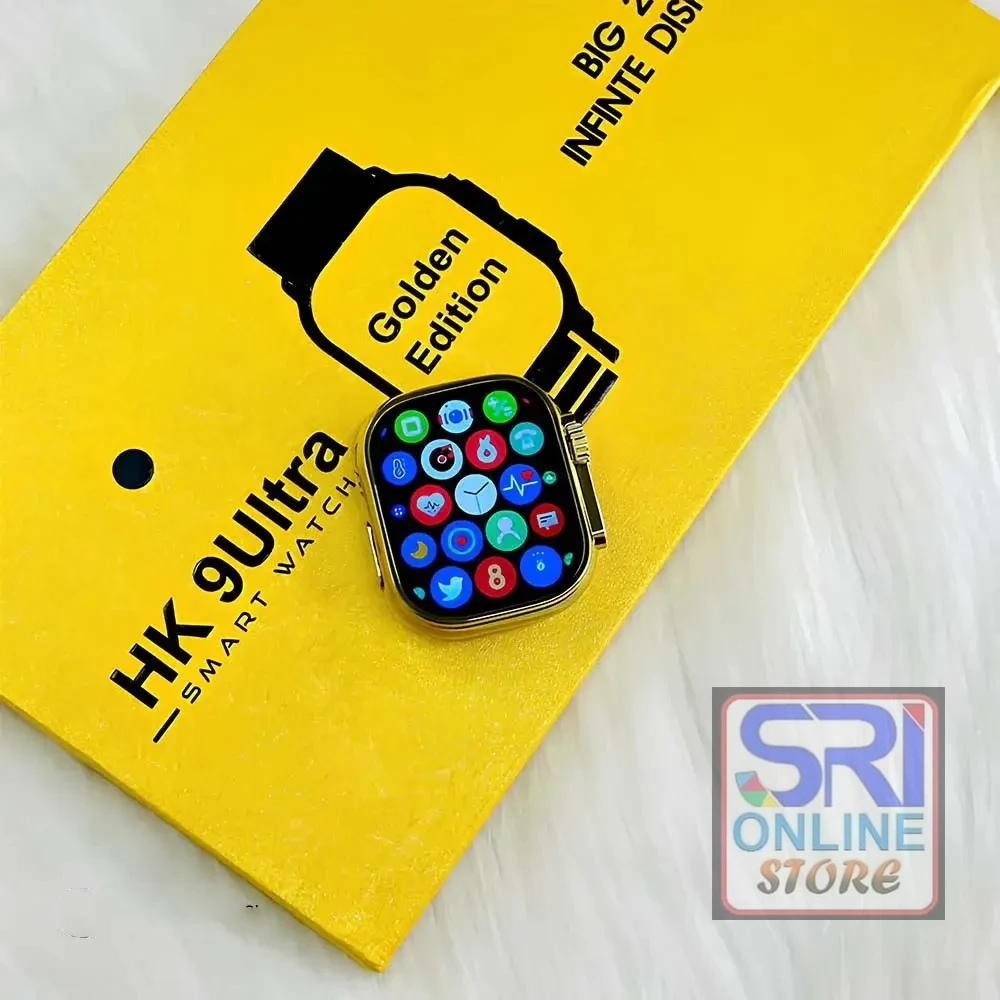 HK9 9 Ultra Gold Edition Gold Smartwatch - image 2