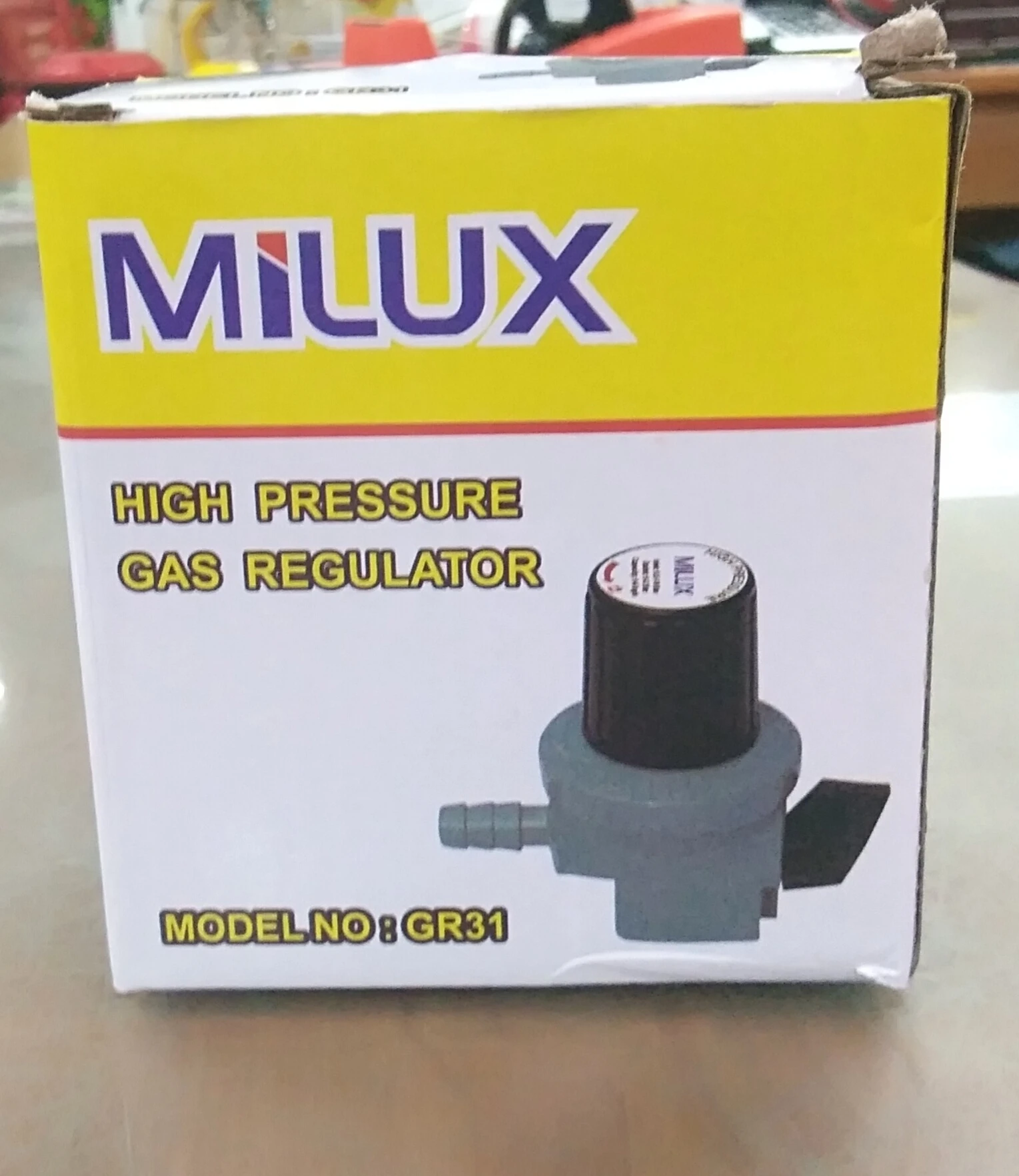 Milux High Pressure Gas Regulator