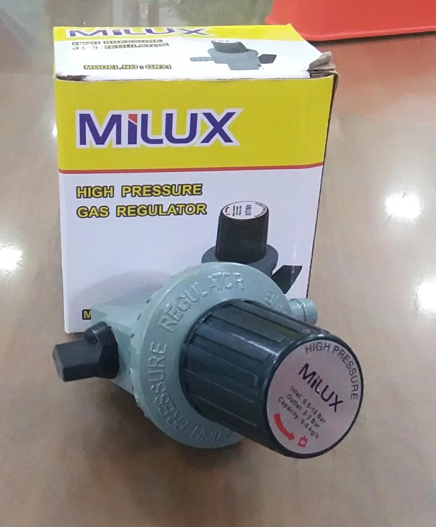 Milux High Pressure Gas Regulator - image 2