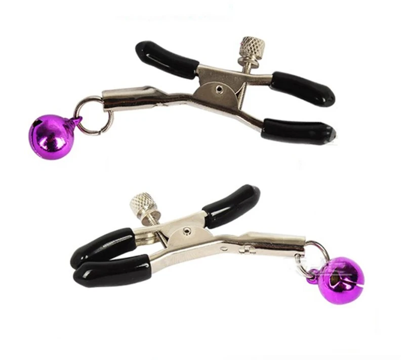 Generic Metal Nipple Clamps Adult Breast Clitoris Clip - image 2